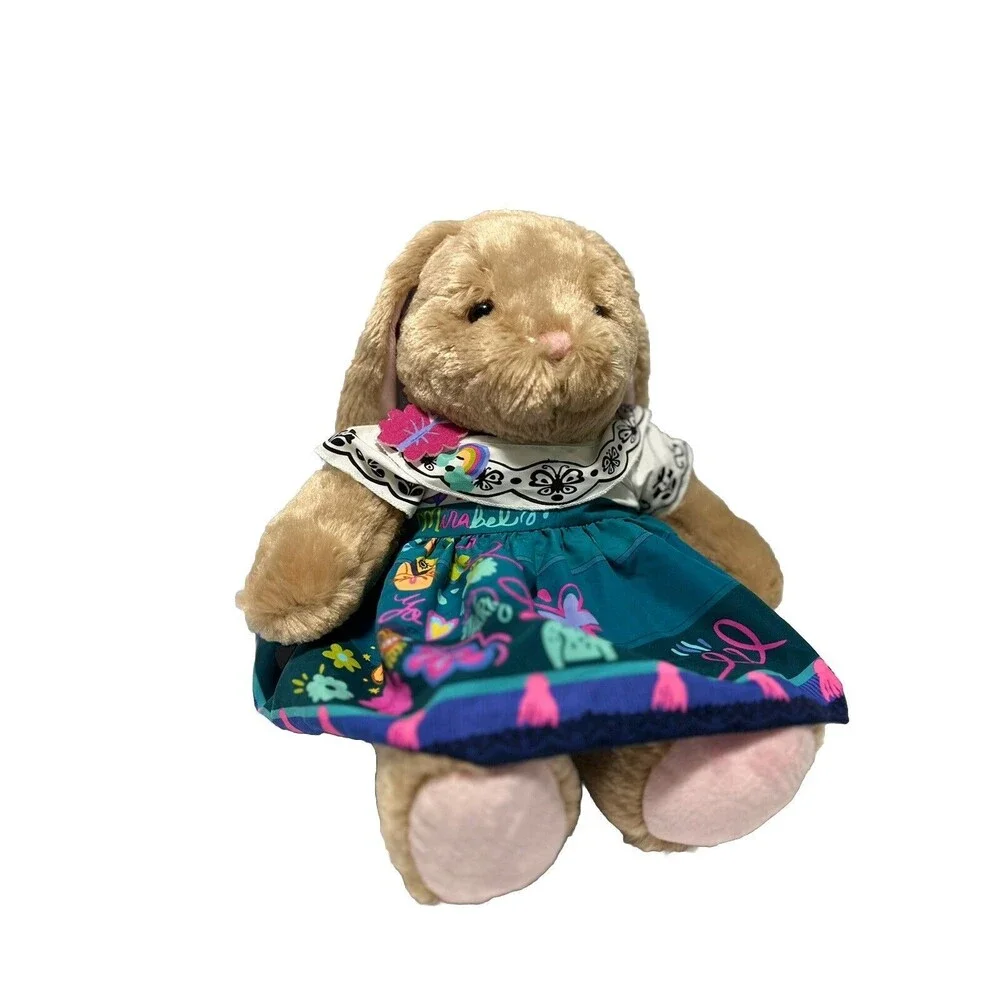 Build a Bear Pawlette Furry Bunny Plush Disney  Encanto Mirabel Madrigal Family - Picture 2 of 5